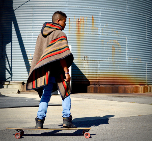 Yakima Camp Poncho in Mineral Umber Yakima Camp Poncho in Mineral Umber