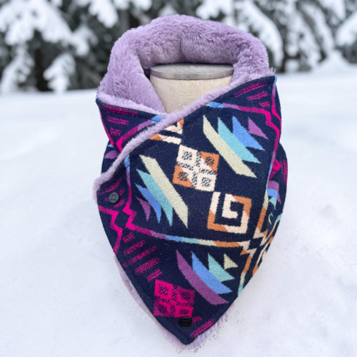 Neck Wrap in Coyote Butte Navy