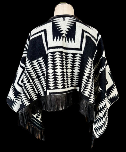 Outlaw Western Capelet – Pendleton Wool Fringe Jacket | American Made Outlaw Western Capelet – Pendleton Wool Fringe Jacket | American Made