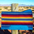 Saddle Blanket Serape Turquoise
