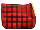 Highland Dressage in Red Plaid