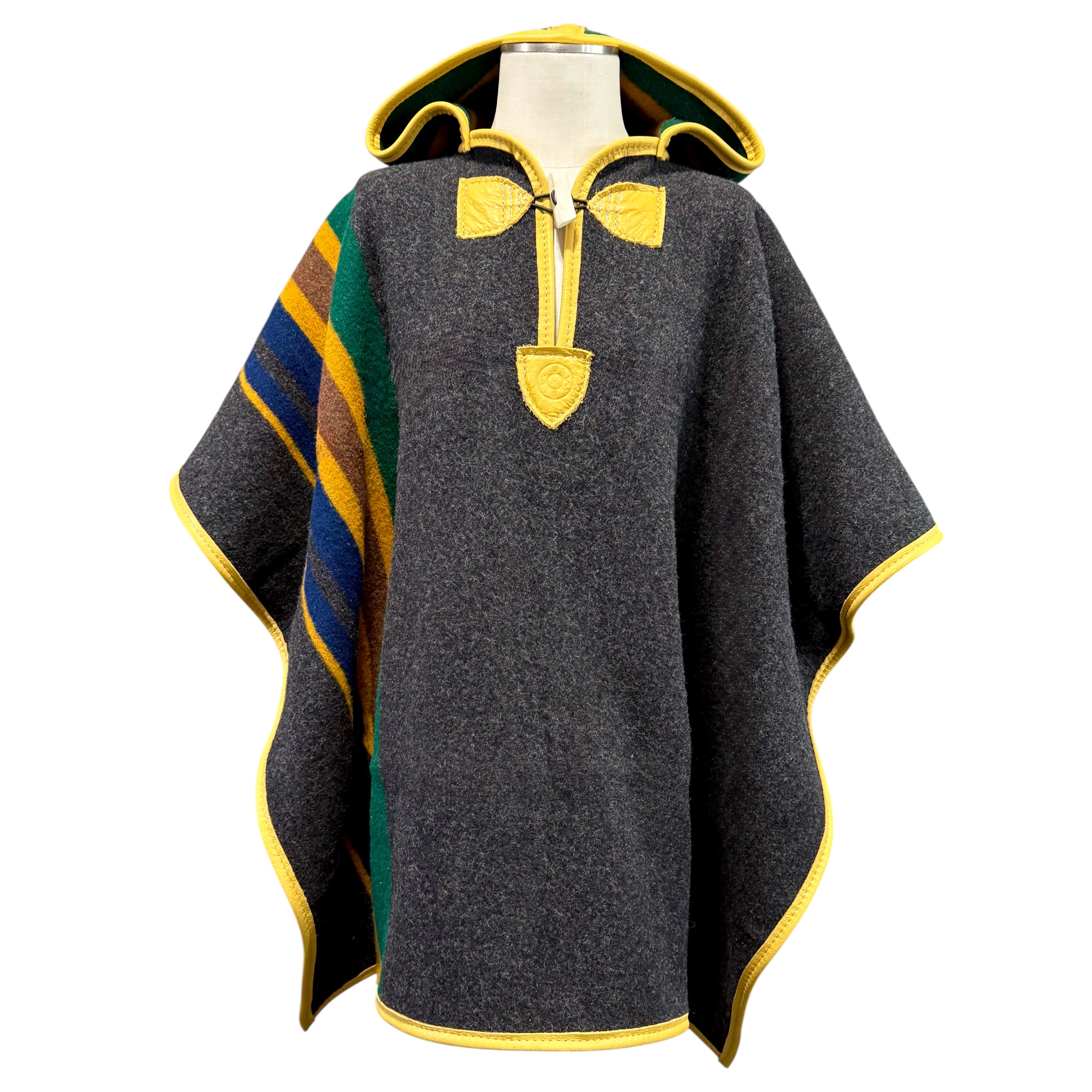 Yakima Camp Poncho in Blue Lake