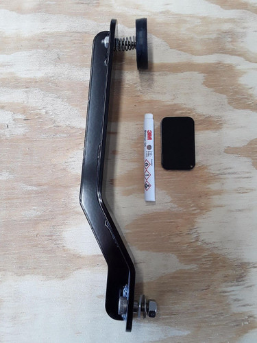 Sure Step Door Holder, Black or Galvanized