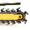 GH15004A18 18 Station 4" Wide, Welded Rock/Alligator Chain (12" Boom)