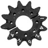 DW142-029 12 Tooth Split Head Shaft Drive Sprocket .500" Holes