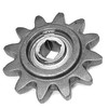 DW140-653 12 Tooth One Piece Boom End Idler Sprocket Assembly--Includes Square Hole Bearing and Snap Ring