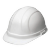 White Ratchet Cap Style Hard Hat