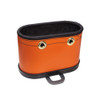 Hard-Body Oval Bucket with Kickstand - 14 Pockets K-5144BHB at GUS