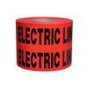 Buried Electric Line Non-Detectable Warning Tape - 6" x 1,000'