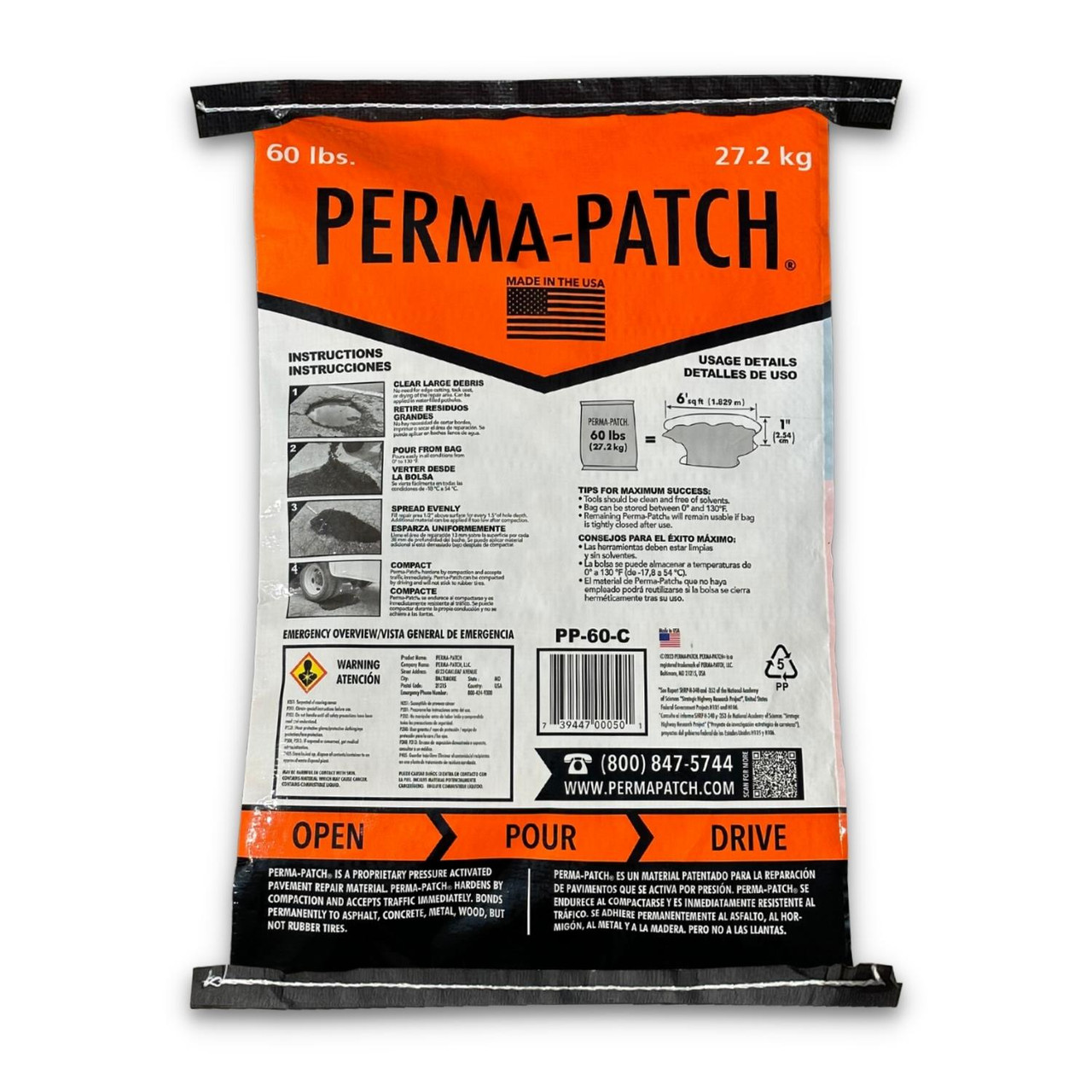 Perma Patch, 60 lb. Bag