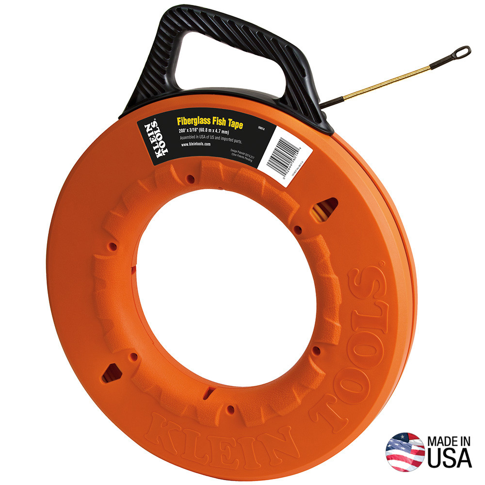 K-56014 200' (60.96m) Fiberglass Fish Tape - At GUS