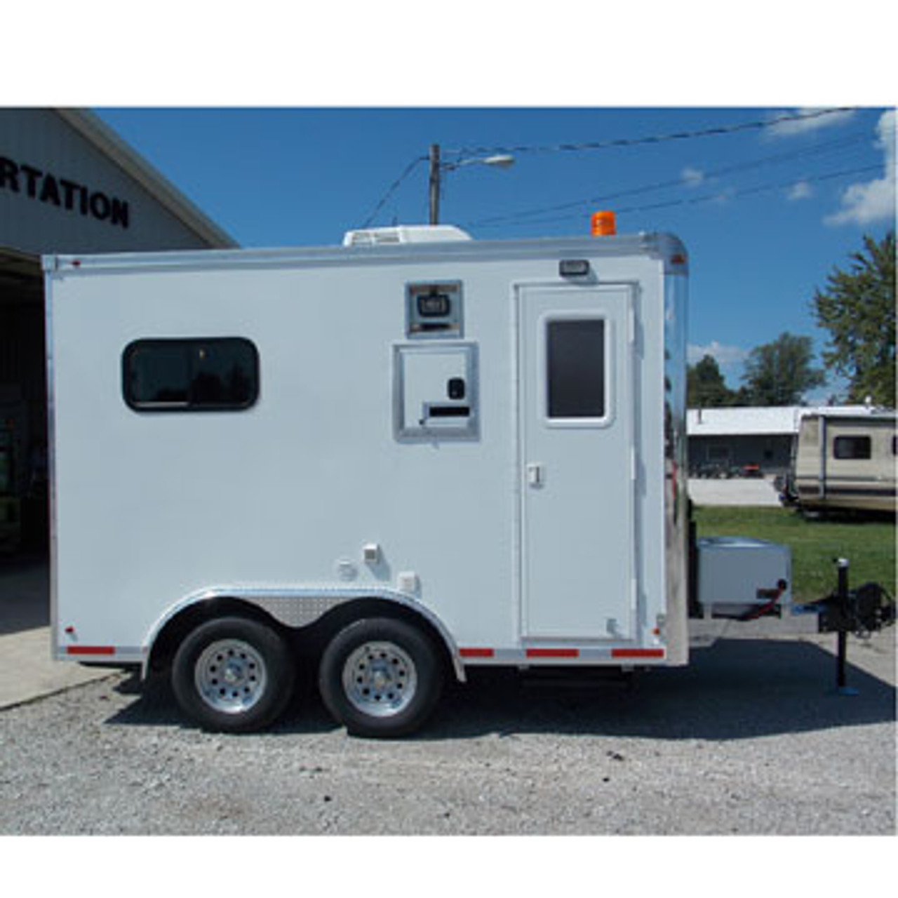 fiber optic splice trailer storage containers