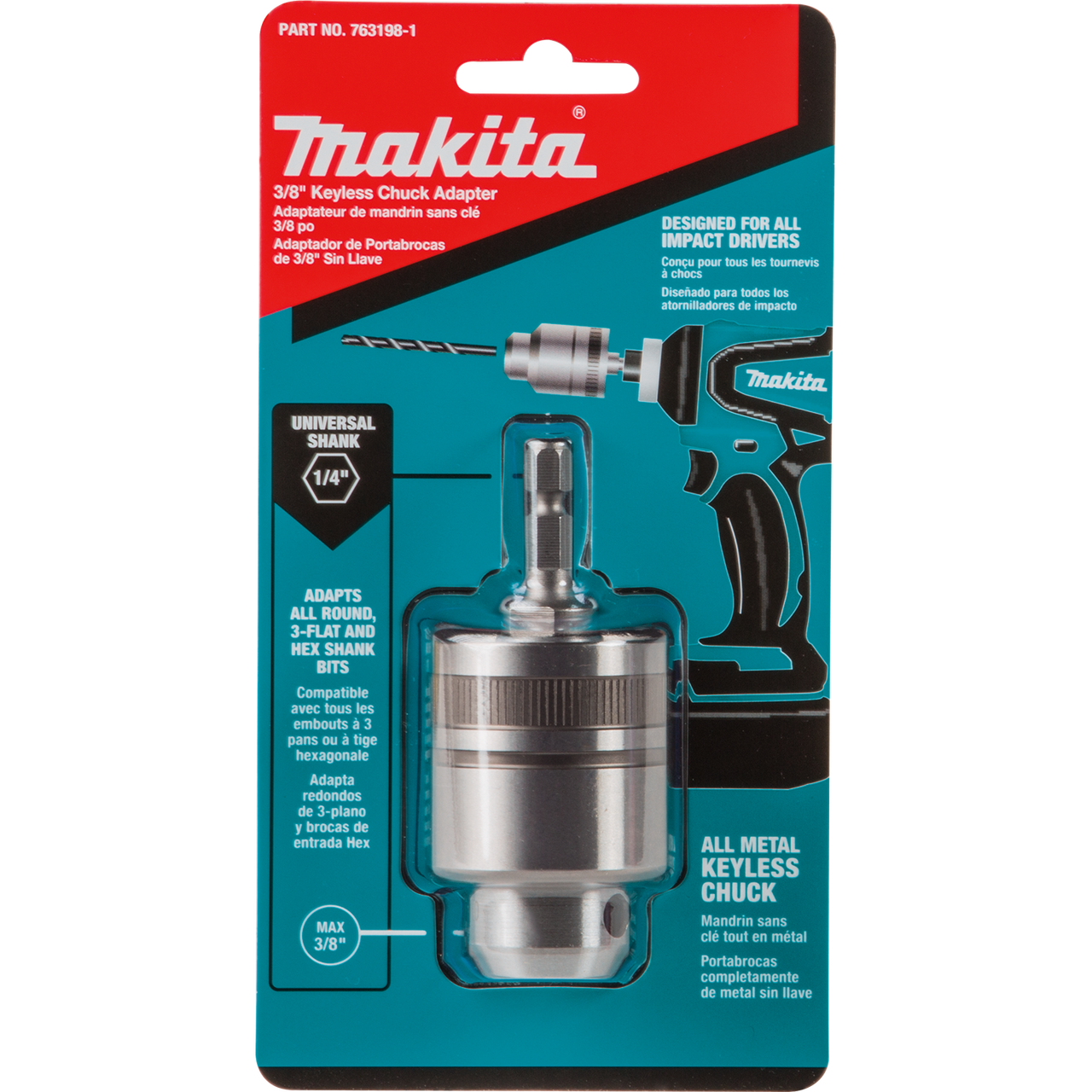 Makita 763198-1 - Keyless Chuck