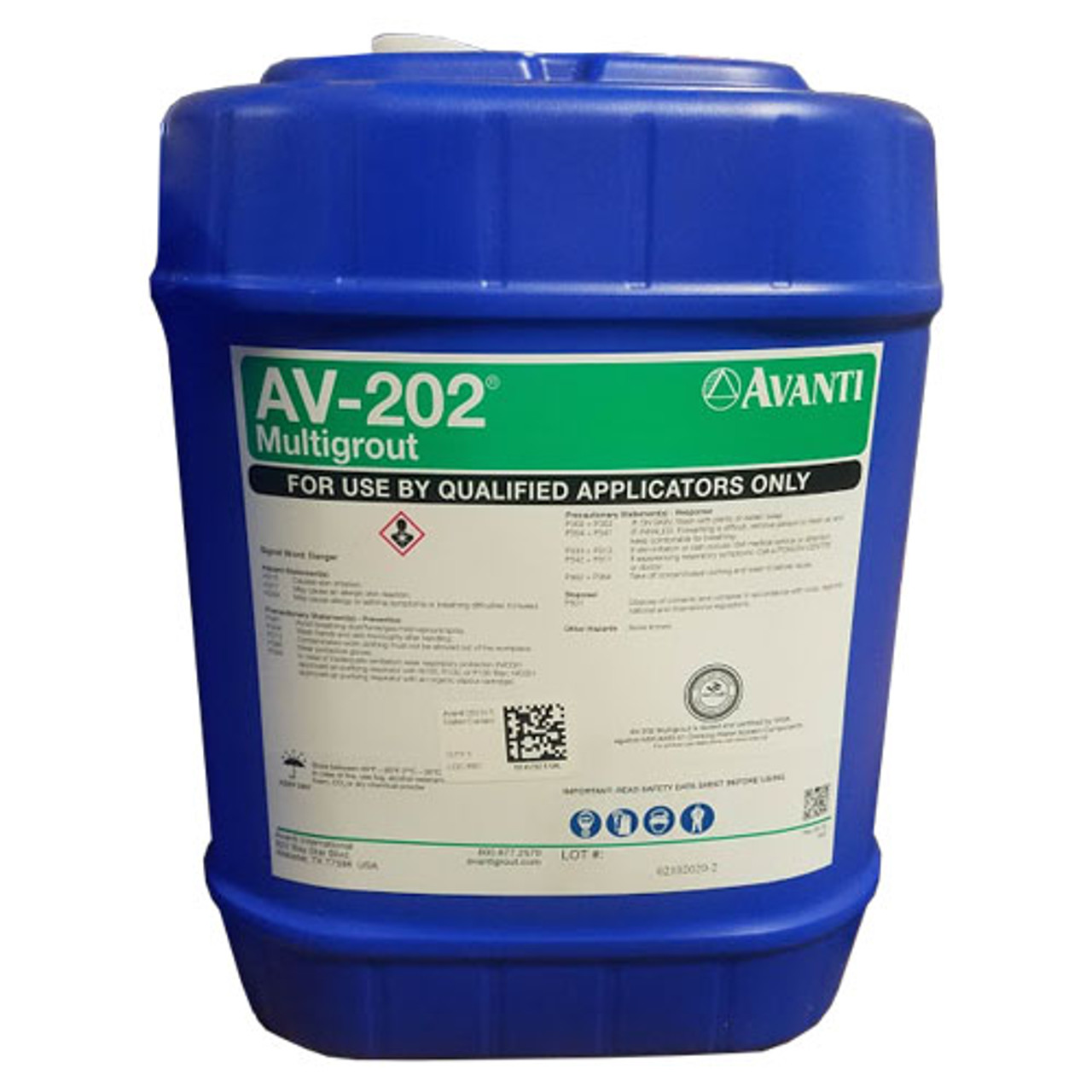 AV-202 Multigrout is a single component, moisture activated MDI/TDI blended polyurethane injection resin.