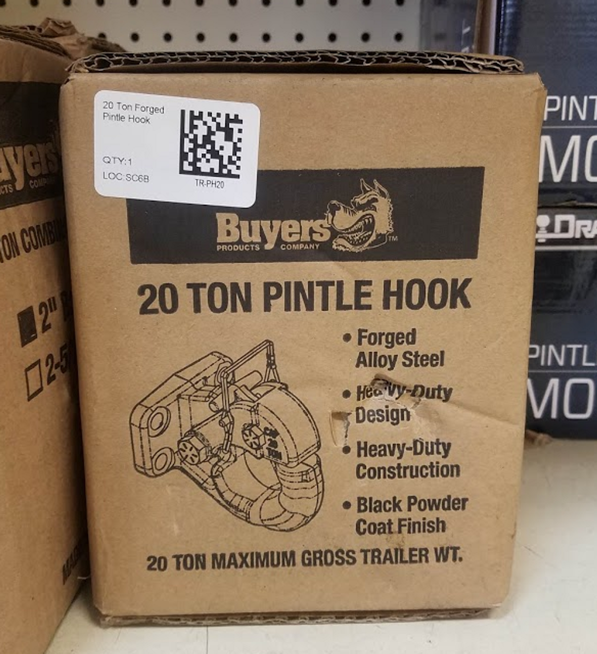 20 Ton Forged Pintle Hook - TR-PH20