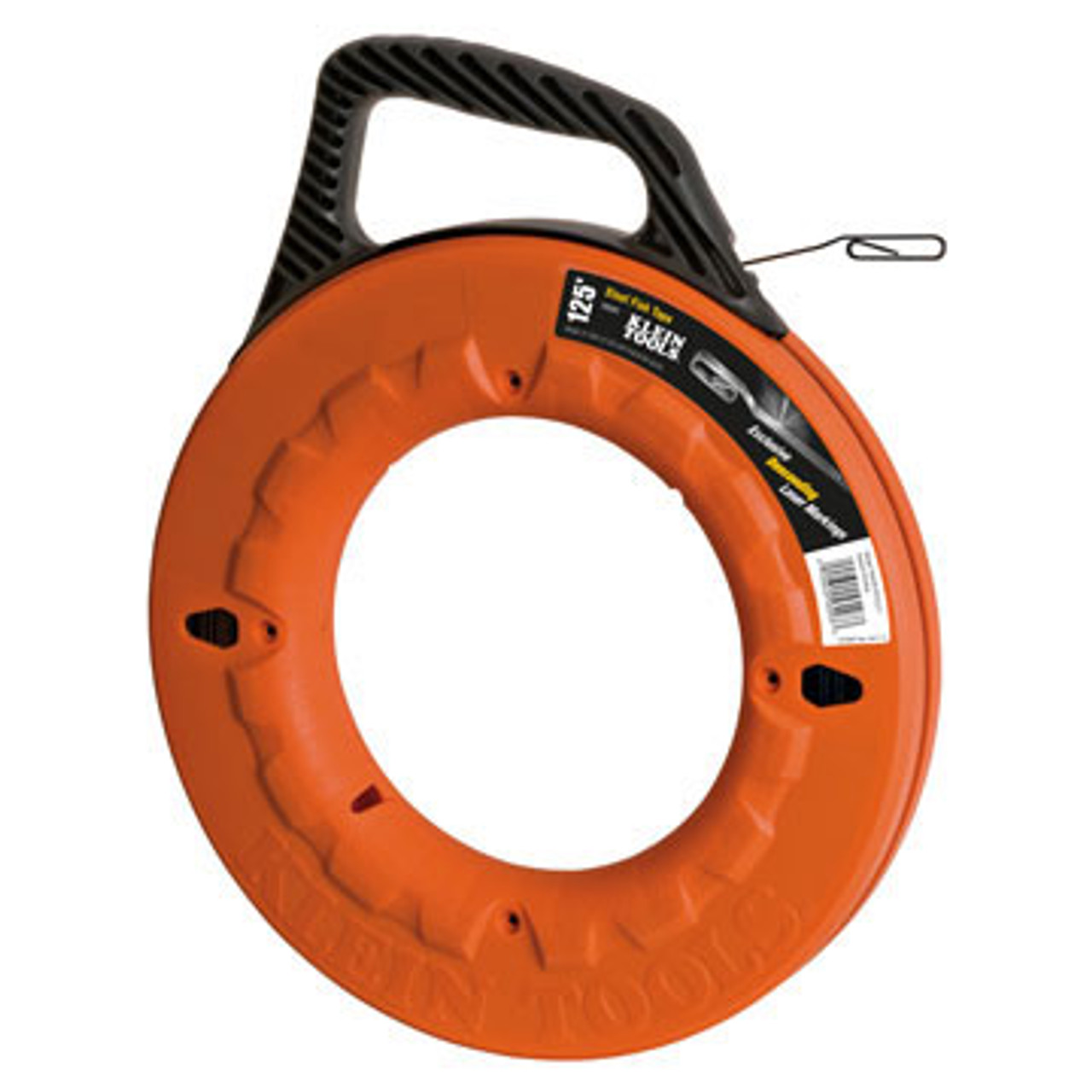 K-56004 Cinta de pesca de acero de 240' x 1/8" w, alta resistencia, profundímetro