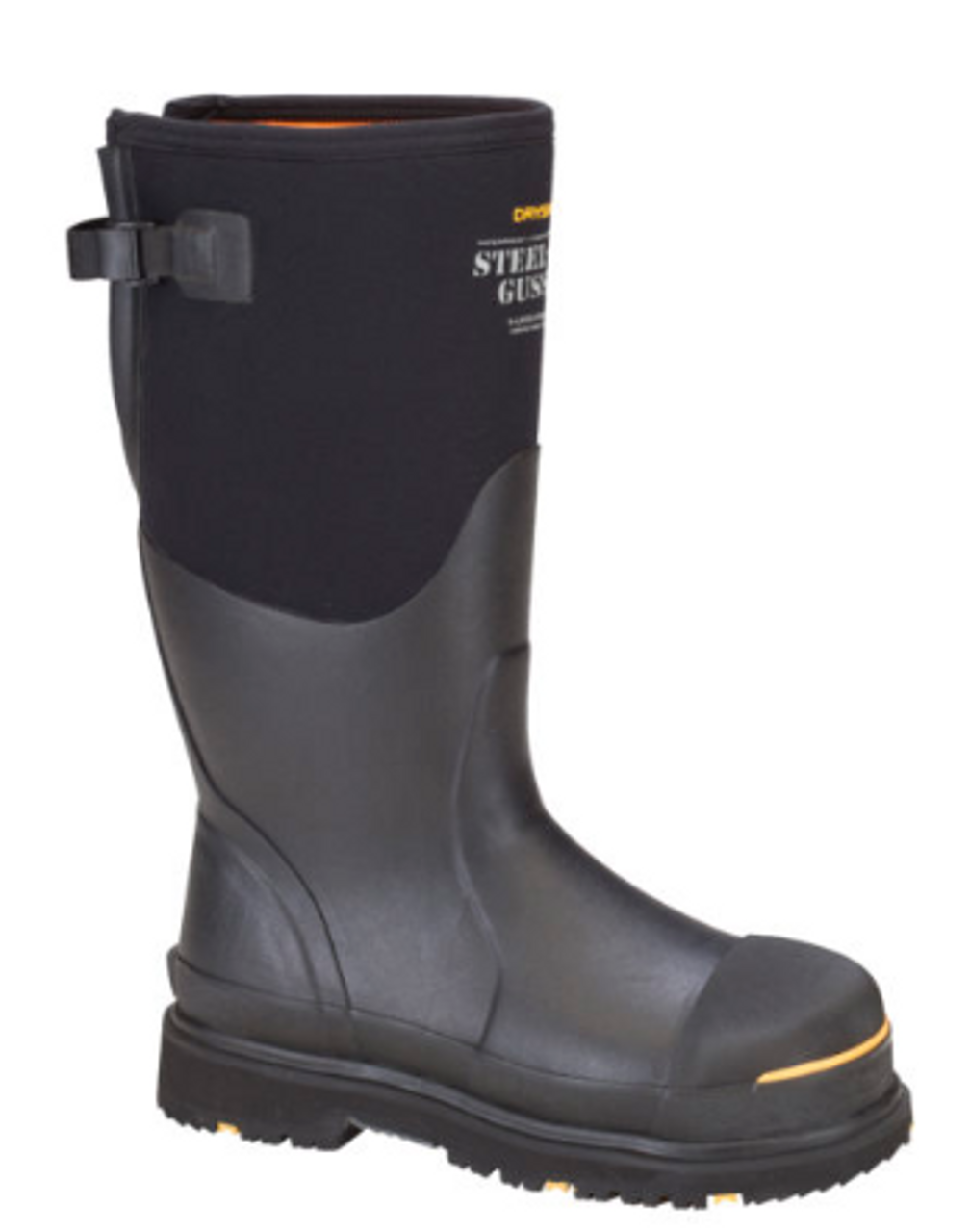 Steel-Toe Adjustable Gusset Work Boots