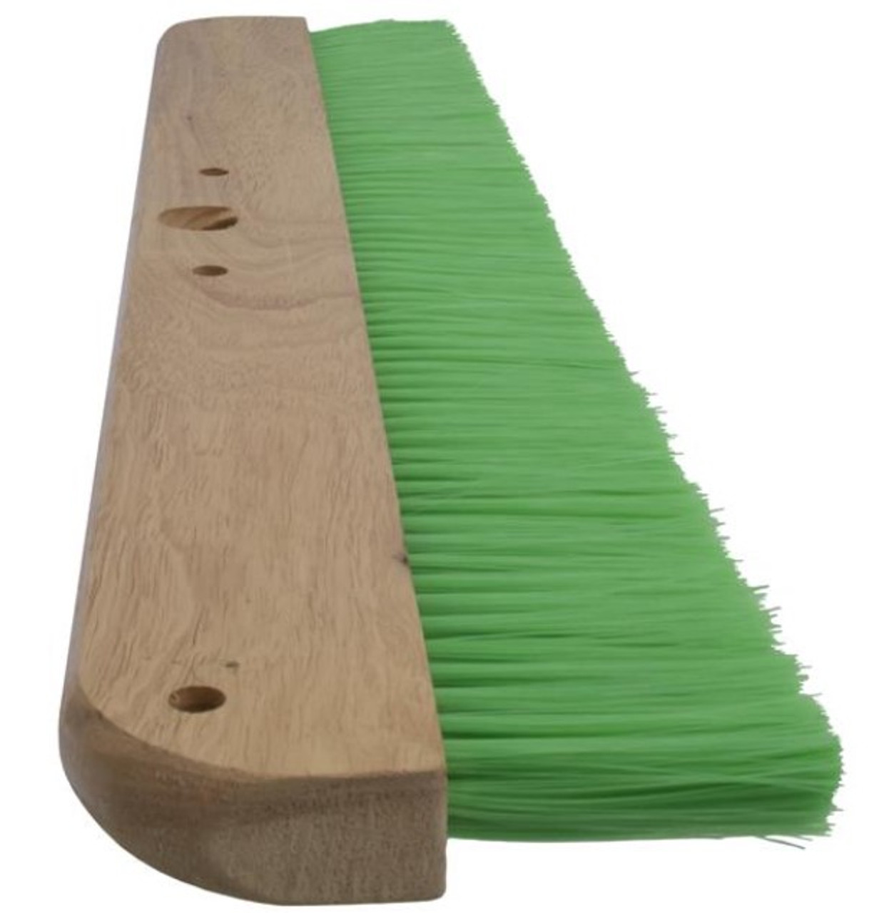 36" Wood Backed Concrete Broom (Nylon Bristles)