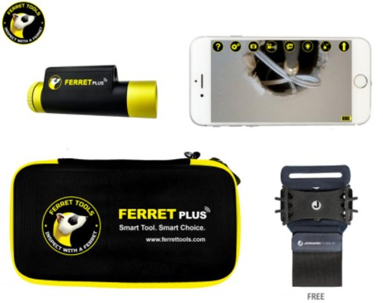 Ferret Plus - Multipurpose Wireless Inspection Camera & Cable Pulling Tool