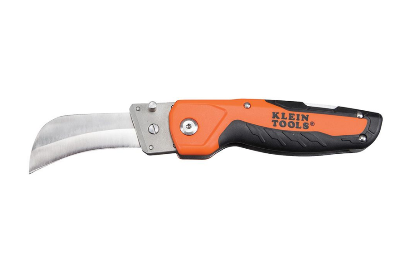 Cable Skinning Utility Knife w/Replaceable Blade