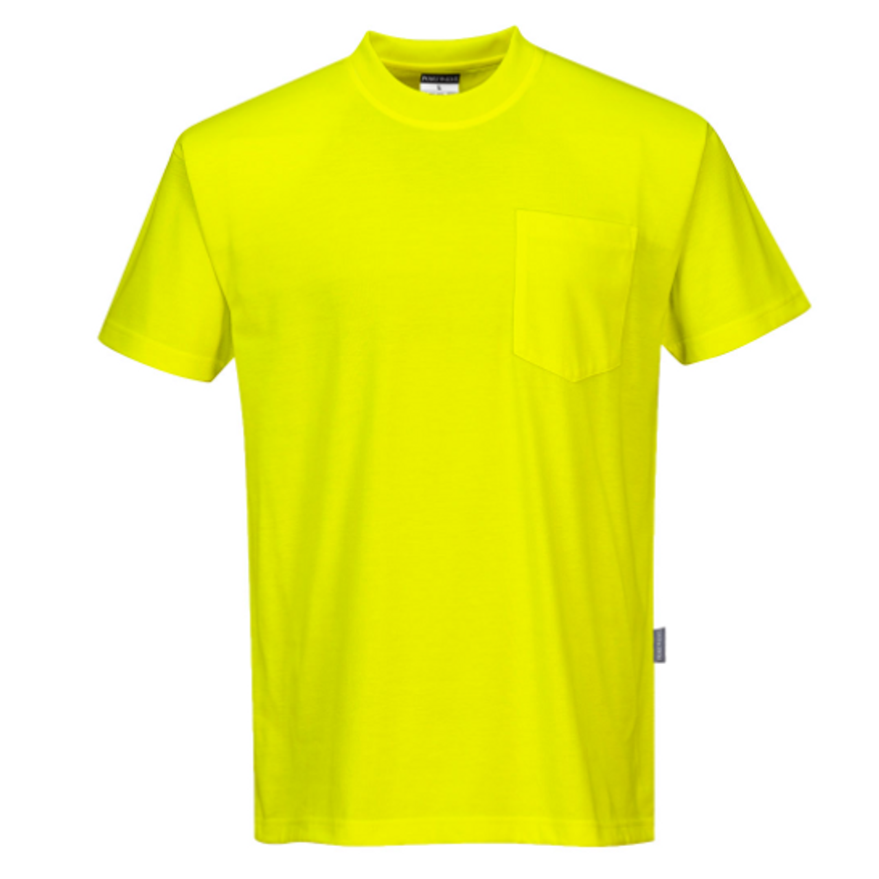 S577 - Non ANSI Cotton Blend T-Shirt, Yellow