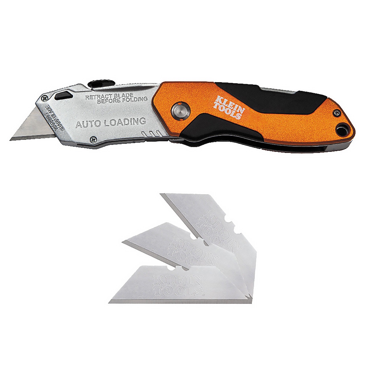 Klein Auto-Loading Folding Utility Knife (K-44130)
