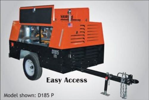 Vanair Viper 80cfm Gas Rotary Screw Air Compressor Get At Gus
