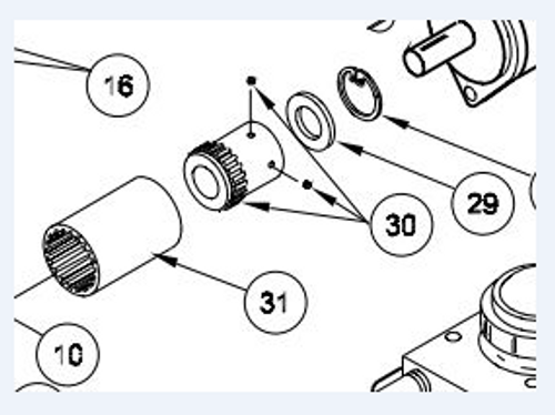 Coupling Assy Guardian #352800