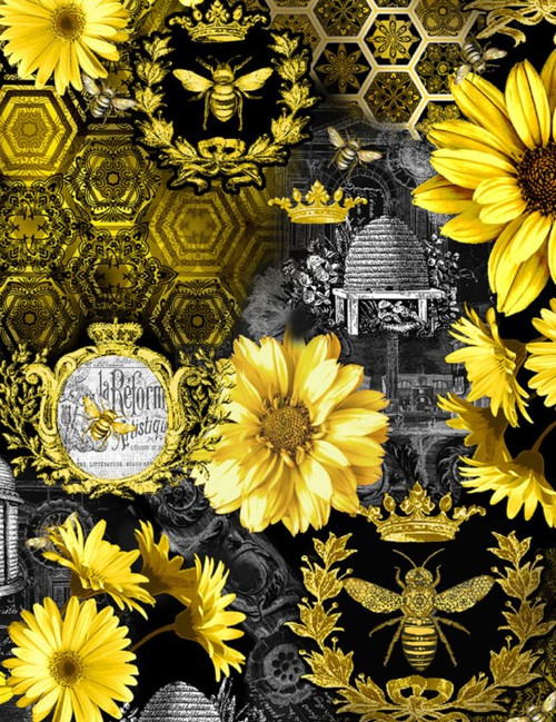 FABRIC - QUEEN BEE - SEW-U-CAN