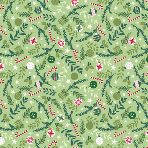 ORNAMENTS
QUILTY LITTLE CHRISTMAS GREEN