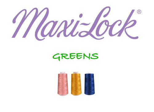 Maxi-Lock Serger Thread - GREENS