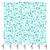 TONAL PACKED DITSY  *Aqua Blue