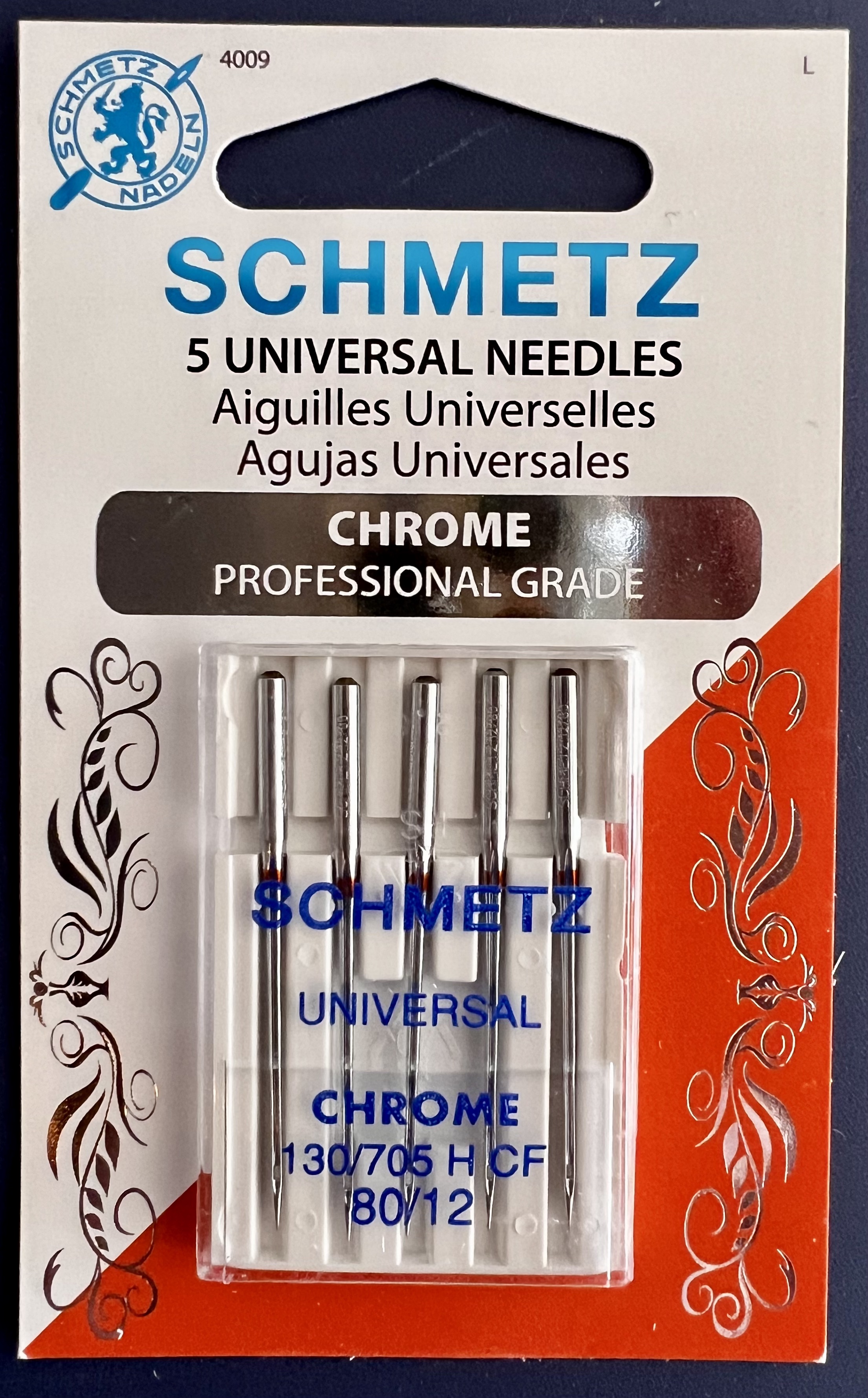 SCHMETZ Universal Needles, 80/12