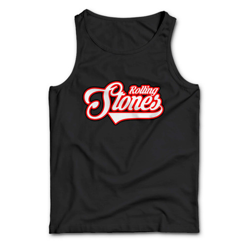 The Rolling Stones Logo Seventeen Man Tank top