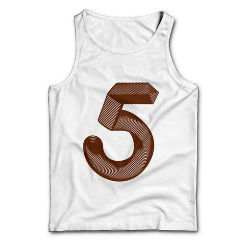 Typography Unique Of 5 Man Tank top