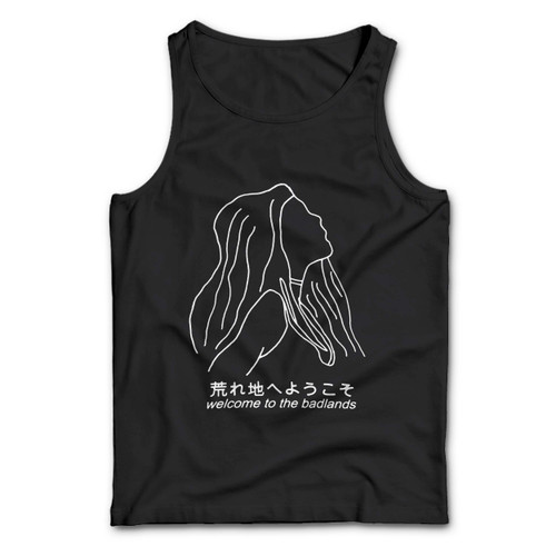 Welcome To The Badlands Sketch Man Tank top