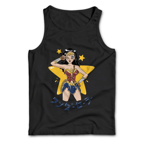 Wonder Woman Stars Sailor Man Tank top