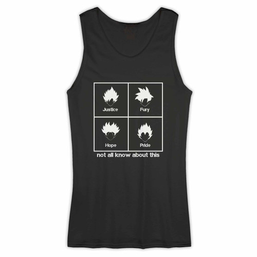 Dragonball Hair Not All Know About This Woman Tank top