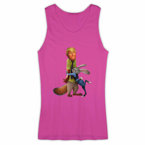 Funny Trump Zootopia Woman Tank top