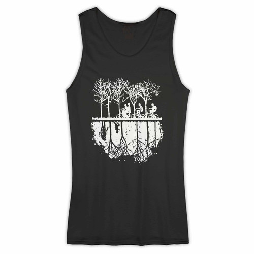 Stranger Things Silhouette Bike Woman Tank top