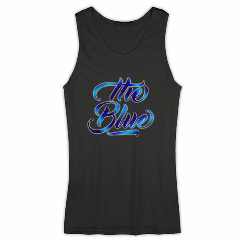 Typography The Blue Woman Tank top