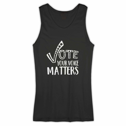 Vote Your Voice Matters Anti Trump Woman Tank top