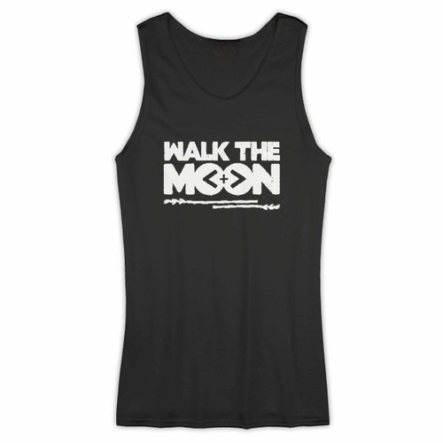 Walk The Moon Title Black And White Woman Tank top