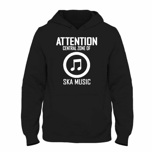 Attention Central Zone Of Ska Unisex Hoodie