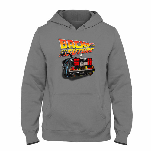 Back To The Future Delorean Distressed Unisex Hoodie