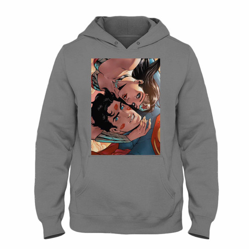 Superman And Wonder Woman Unisex Hoodie