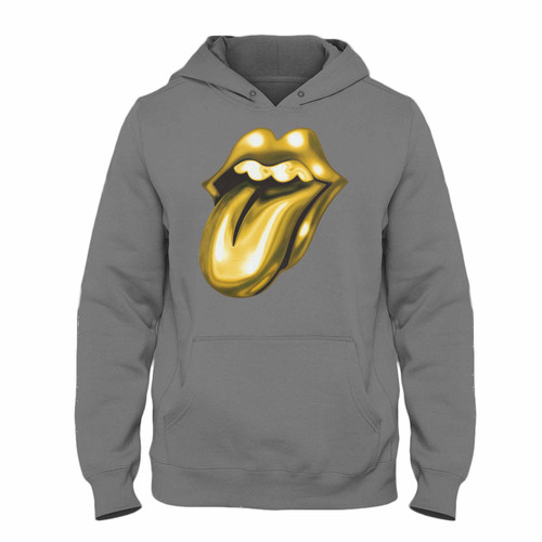 The Rolling Stones Logo Gold Version Unisex Hoodie
