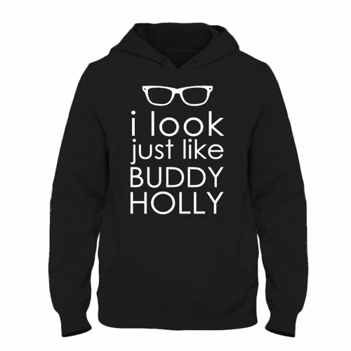 Weezer Buddy Holly Lyrics Poster Part One Unisex Hoodie