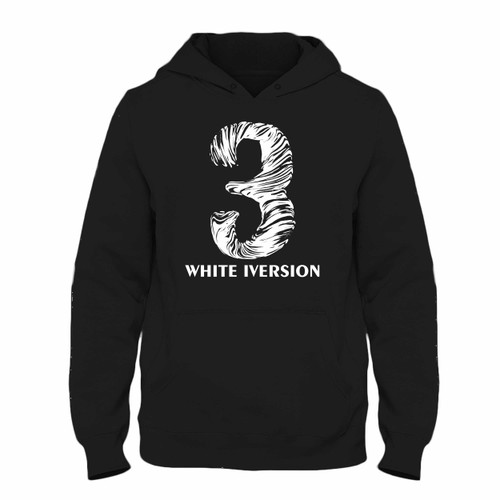 White Iversion Unisex Hoodie