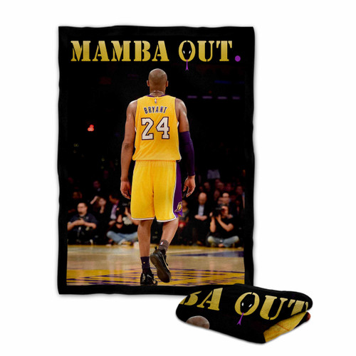 Kobe Bryant Mamba Out Legends Blanket